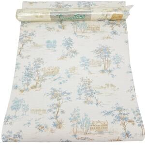 Scenic Cottagecore Vintage Wallpaper Norwall Signature Pre-pasted 2 x 57sqft